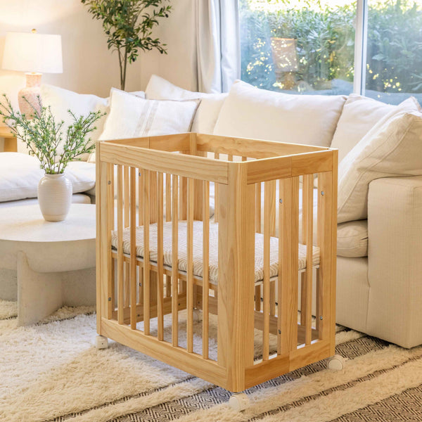 M23401N,Babyletto,Yuzu 8-in-1 Convertible Crib w/All-Stages Conversion Kits in Natural