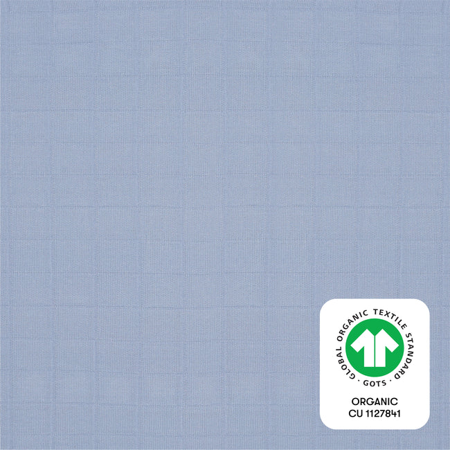 T29633DP,Babyletto,Dewdrop Muslin All-Stages Midi Crib Sheet in GOTS Certified Organic Cotton