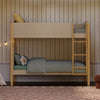 M18494TPEHY,Babyletto Kids,TipToe Bunk Bed in Taupe and Honey