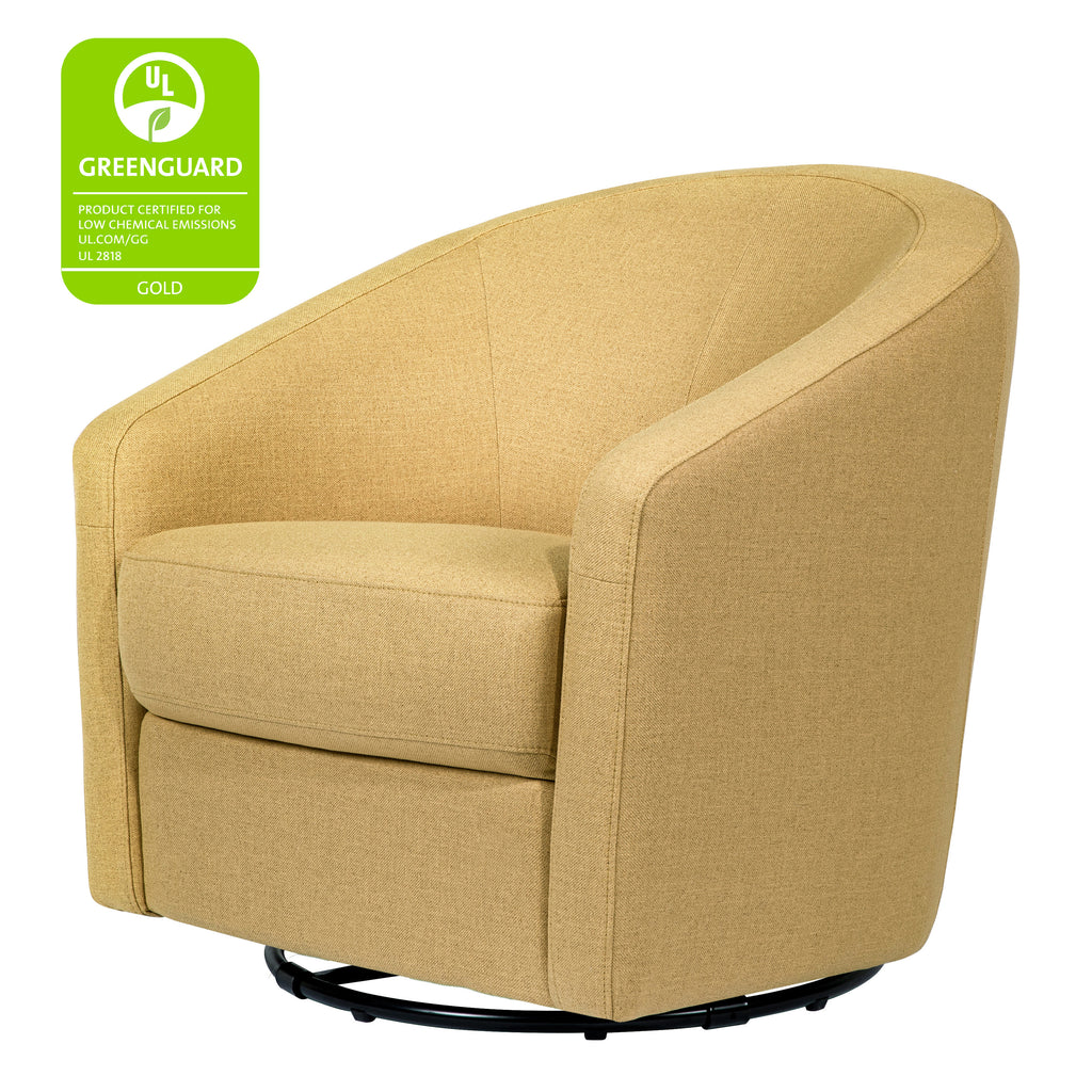 M5887PDET,Babyletto,Madison Swivel Glider in Performance Dijon Eco-Twill