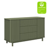 M29816OL,Babyletto,Pogo Tambour Assembled Dresser in Olive