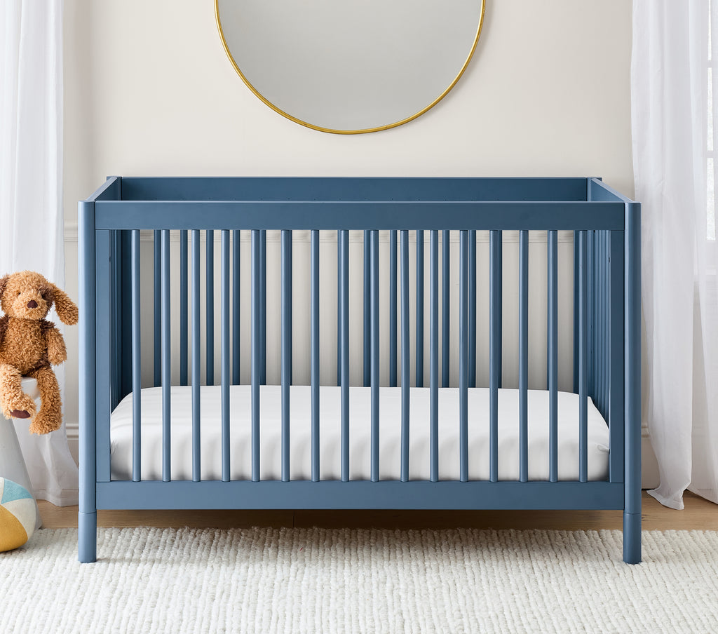 M12901CVB,Gelato 4-in-1 Convertible Crib w/Toddler Bed Conversion Kit in Cove Blue