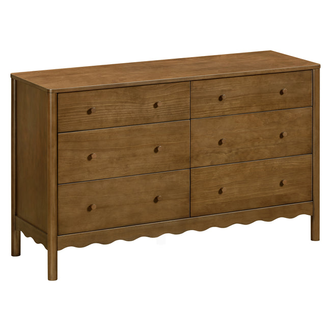 M27916NL,Babyletto,Swell 6-Drawer Assembled Dresser in Natural Walnut