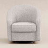 M5887BWB,Babyletto,Madison Swivel Glider in Black White Boucle