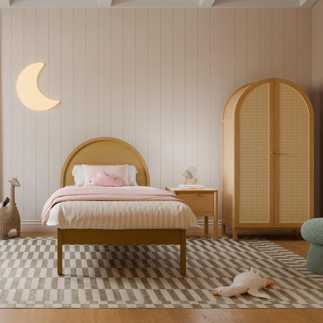 M25969HY,Babyletto Kids,Bondi Twin Bed in Honey