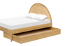 M25996HYNC,Babyletto Kids,Bondi Cane Full Bed in Honey