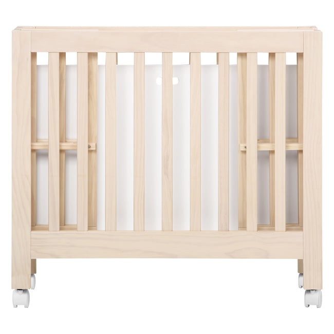 M6698NX,Babyletto,Origami Mini Crib in Washed Natural