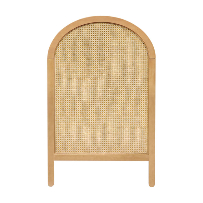 M25601HYNC,Babyletto,Bondi Cane 3-in-1 Convertible Crib w/Toddler Bed Kit in Honey with Natural Cane