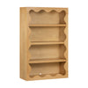 M31111HY,Babyletto Kids,Lido Wave Bookcase in Honey