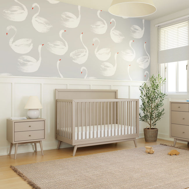 M15960TPE,Babyletto,Palma Nightstand  Assembled in Taupe