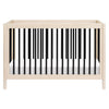 M12901NXB,Babyletto,Gelato 4-in-1 Convertible Crib w/Toddler Conversion Kit in Washed Natural/Black