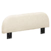 M32099PWB,Babyletto Kids,Upholstered Twin/Full Bed Guardrail in Performance Ivory Boucle