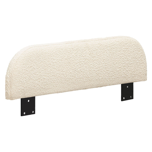 M32099PWB,Babyletto Kids,Upholstered Twin/Full Bed Guardrail in Performance Ivory Boucle