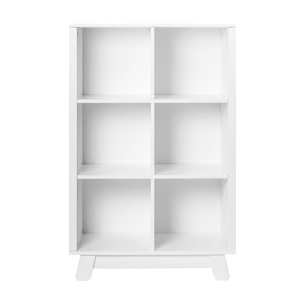 M4211W,Babyletto,Hudson Cubby Bookcase in White