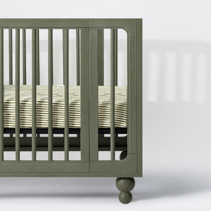 Crib Sheet in GOTS Certified Organic Brushed Cotton by Nate Berkus