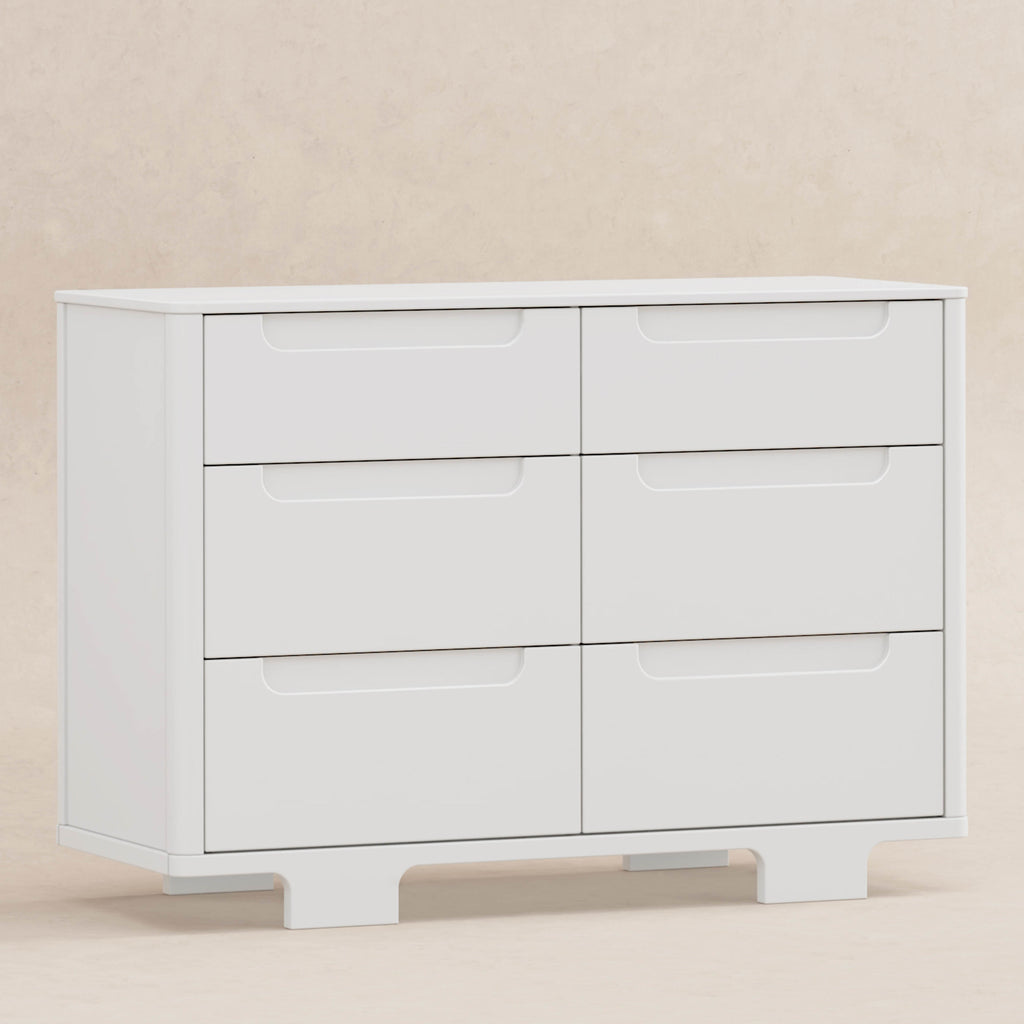 M23426W,Babyletto,Yuzu 6-Drawer Dresser in White