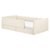 M31376PWB,Babyletto Kids,Rizo Montessori-Inspired Twin Bed in Performance Ivory Boucle