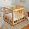 All-Stages Midi Crib Sheet in GOTS Certified Organic Muslin Cotton