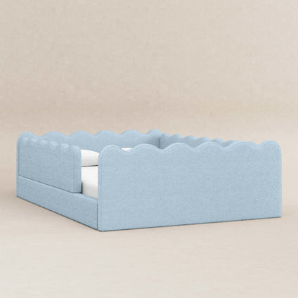 Rizo Montessori-Inspired Full Floor Bed with Guardrails