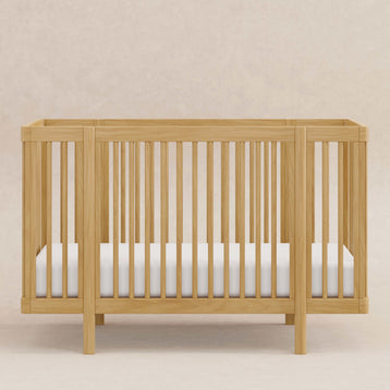 M29880HY,Babyletto,Pogo 8-in-1 Convertible Crib w/All-Stages Conversion Kits in Honey