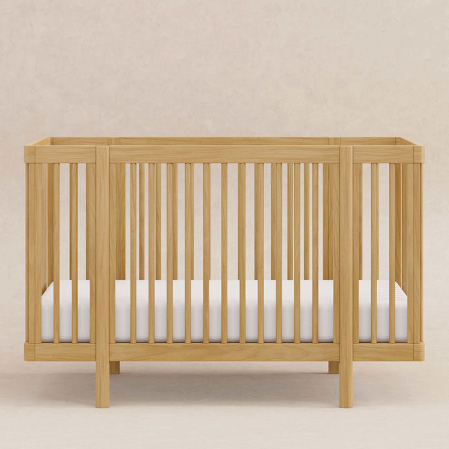 M29880HY,Babyletto,Pogo 8-in-1 Convertible Crib w/All-Stages Conversion Kits in Honey