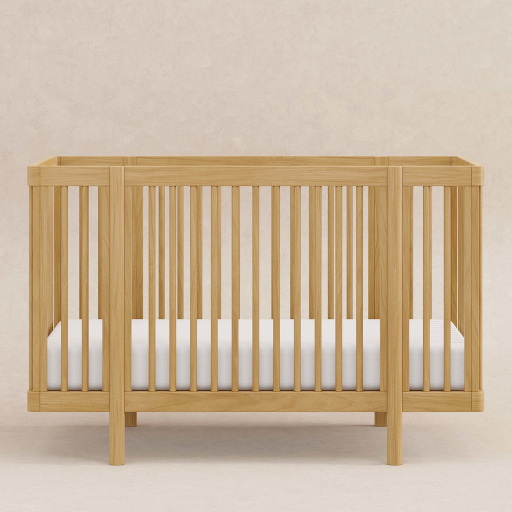 M29880HY,Babyletto,Pogo 8-in-1 Convertible Crib w/All-Stages Conversion Kits in Honey