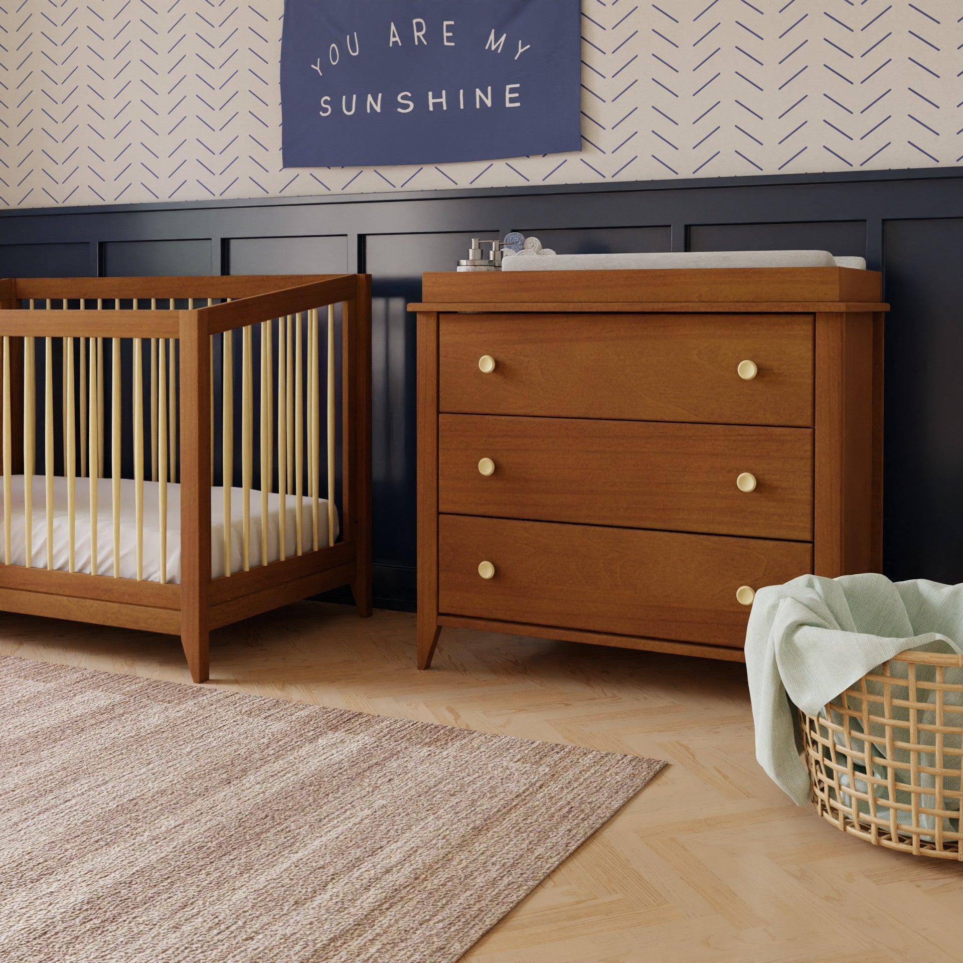 Babyletto crib and changing table on sale