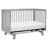 M4201G,Babyletto,Hudson 3-in-1 Convertible Crib w/Toddler Bed Conversion Kit in Grey Finish