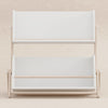 M10611WNX,Babyletto Kids,Tally Storage and Bookshelf in White and Washed Natural Finish