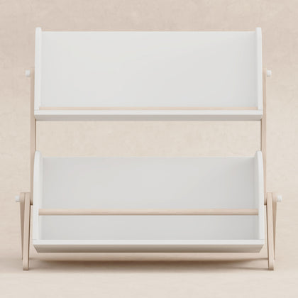 M10611WNX,Babyletto Kids,Tally Storage and Bookshelf in White and Washed Natural Finish