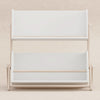 M10611WNX,Babyletto Kids,Tally Storage and Bookshelf in White and Washed Natural Finish