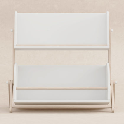 M10611WNX,Babyletto Kids,Tally Storage and Bookshelf in White and Washed Natural Finish