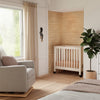 M6698NX,Babyletto,Origami Mini Crib in Washed Natural