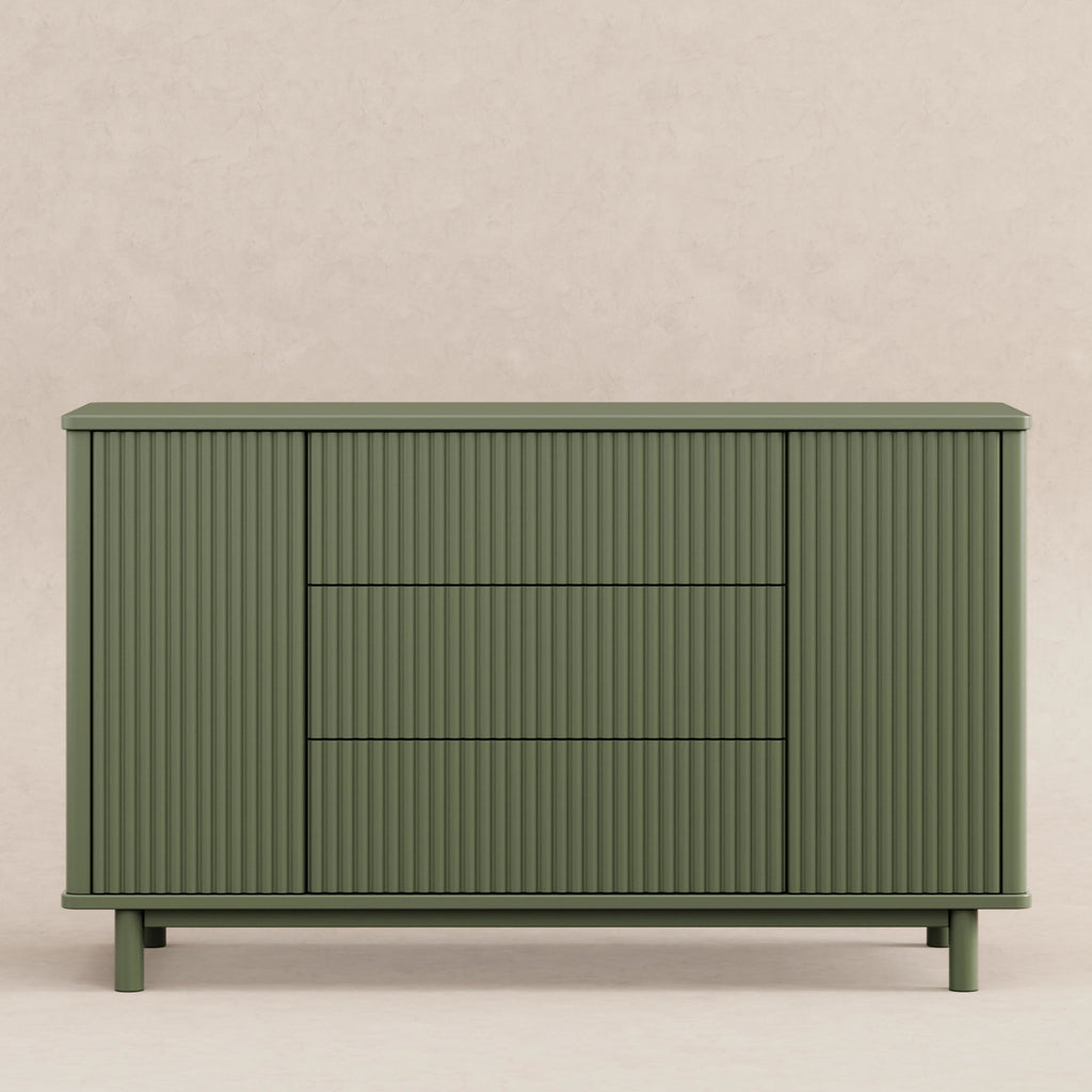 M29816OL,Babyletto,Pogo Tambour Assembled Dresser in Olive