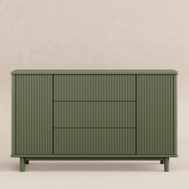 M29816OL,Babyletto,Pogo Tambour Assembled Dresser in Olive