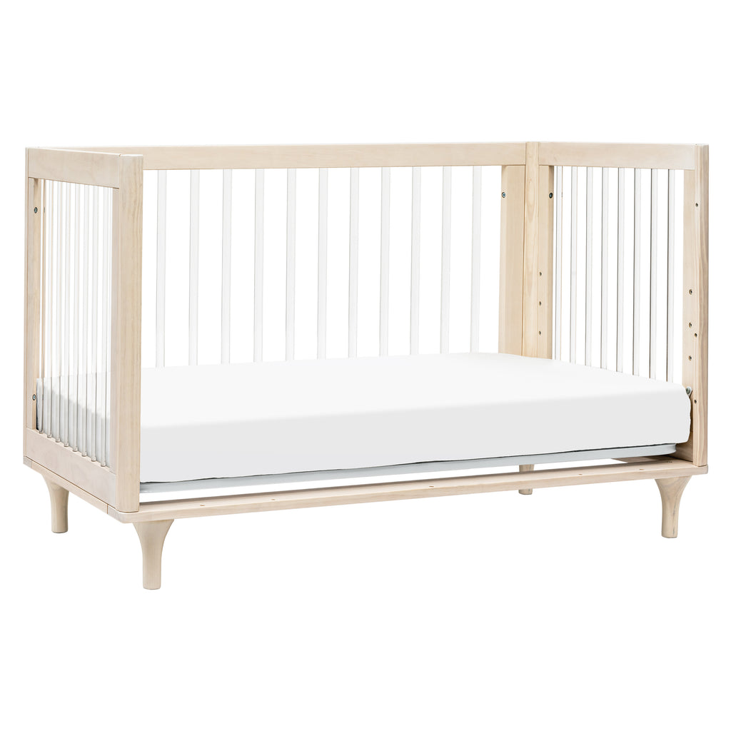 M9001KNX,Babyletto,Lolly 3-in-1 Convertible Crib w/Toddler Conversion Kit in Washed Natural/Acrylic