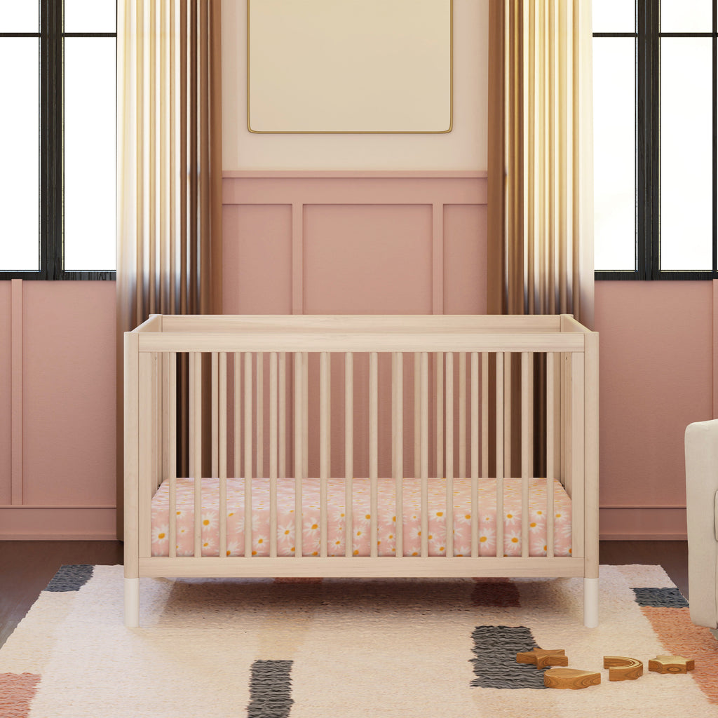 M12901NXW,Babyletto,Gelato 4-in-1 Convertible Crib w/Toddler Conversion Kit in Washed Natural  W Feet