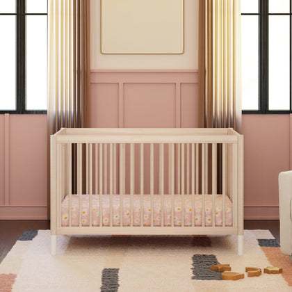 Gelato 4-in-1 Convertible Crib with Toddler Bed Conversion Kit