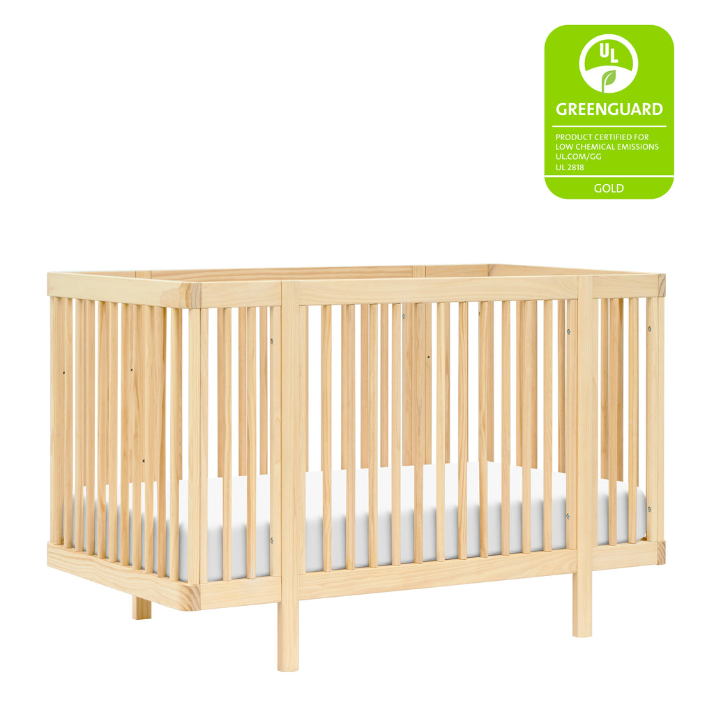 M29880BD,Babyletto,Pogo 8-in-1 Convertible Crib w/All-Stages Conversion Kits in Blonde