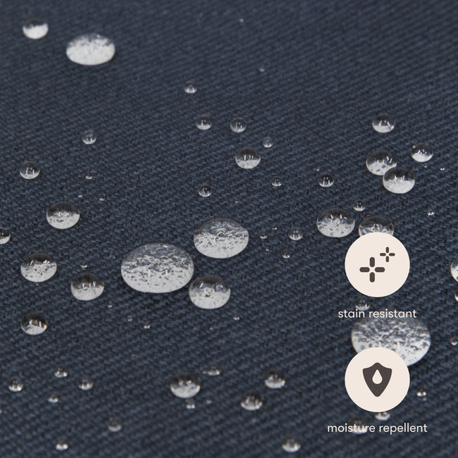 M11288PVET,Babyletto,Kiwi Glider Recliner w/ Electronic Control and USB in Performance Navy Eco-Twill