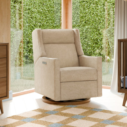 Kiwi Pro Power Recliner and Swivel Glider with Power Adjustable Headrest and Lumbar Support