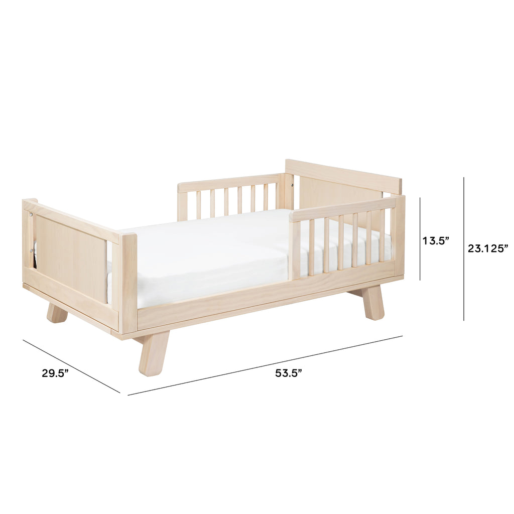 M4299NX,Babyletto,Junior Bed ConversionKit for Hudson and Scoot Crib in Washed Natural