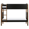 M18494BNL,Babyletto Kids,TipToe Bunk Bed in Black and Natural Walnut