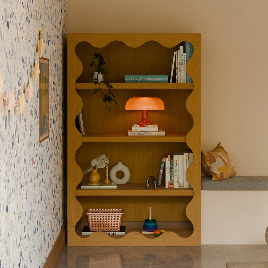 Lido Wave Bookcase
