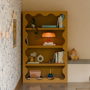 Lido Wave Bookcase