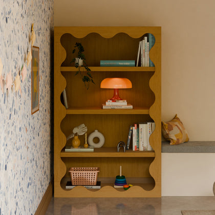 Lido Wave Bookcase