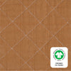 T29537BTS,Babyletto,Burnt Sienna Quilted Muslin Changing Pad Cover in GOTS Certified Organic Cotton