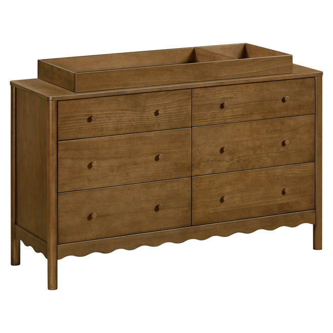 M27916NL,Babyletto,Swell 6-Drawer Assembled Dresser in Natural Walnut