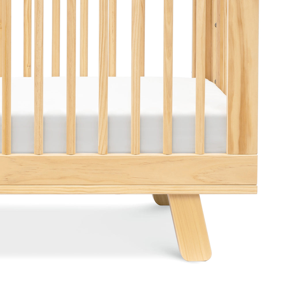 M4201N,Babyletto,Hudson 3-in-1 Convertible Crib w/Toddler Bed Conversion Kit in Natural Finish