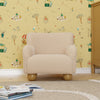 M31903CSG,Babyletto Kids,Swoops Kids Chair in Chai Shearling
